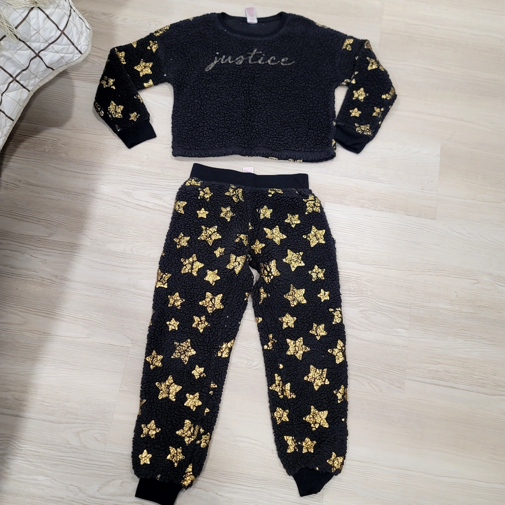 Girls Justice Fleece Cozy Set Size Medium 10